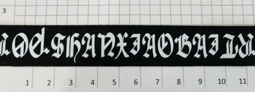 Тесьма. Стропа