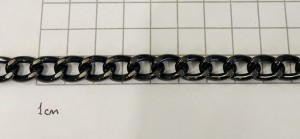 Цепь для сумки. Черный никель