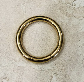 Кольцо для сумки. Золото