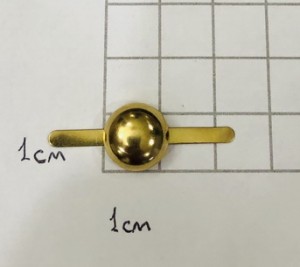 Пукля. Золото 12 мм