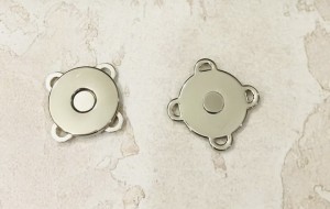 Магнитная кнопка 18 мм. Никель