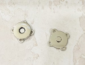 Магнитная кнопка 18 мм. Никель