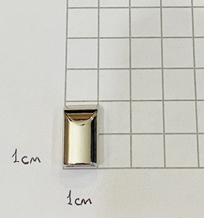 Наконечник на молнию. Никель