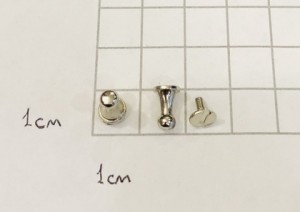 Кобурная кнопка. Никель