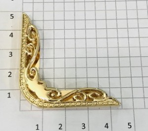 Уголок для сумки. Золото