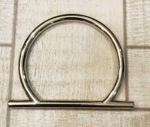 Ручка для сумки. Никель