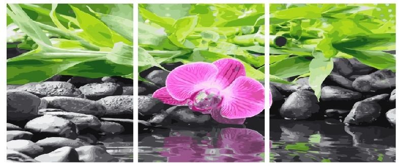 Триптихи (раскраска по номерам)