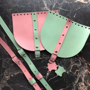 Кожаный набор для сумки