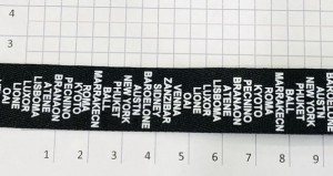 Тесьма 20 мм Черный