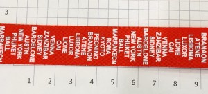 Тесьма 20 мм Красный