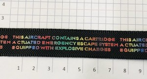 Тесьма 20 мм Черный