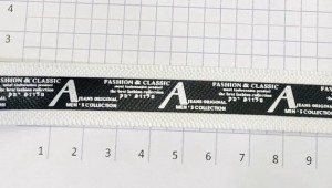 Тесьма 20 мм Белый + черный