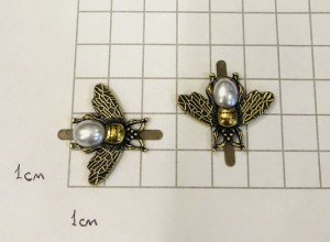 Украшение для обуви. Старое золото