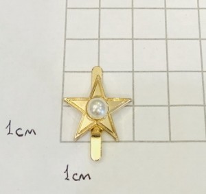 Украшение для обуви. Золото + страз