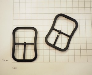 Пряжка. Черный матовый (30 мм)