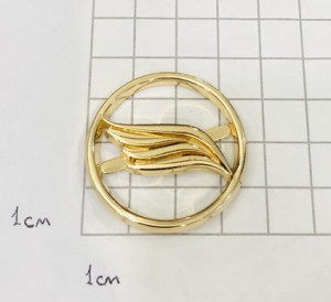 Украшение для обуви. Золото