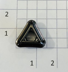 Люверс для обуви. Черный никель