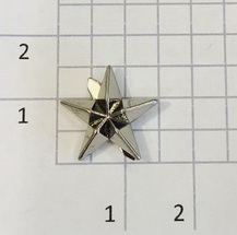 Украшение для обуви. Никель