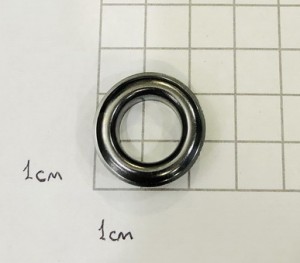 Люверс. Черный никель