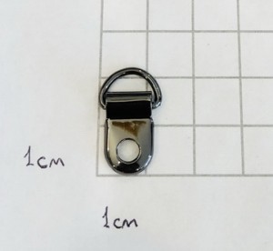 Петля для обуви. Черный никель