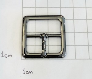 Пряжка. Черный никель (25 мм)