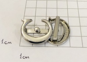 Украшение для обуви. Никель