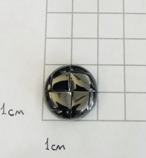 Украшение для обуви. Черный никель