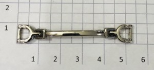 Украшение для обуви. Никель