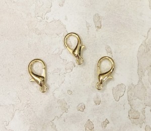 Карабин-застежка. Золото 18 мм