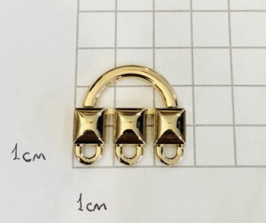 Украшение для обуви. Золото