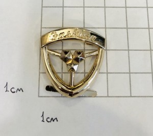 Украшение для обуви. Золото