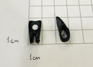 Петля для обуви. Черный матовый