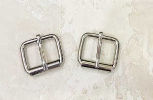 Пряжка с роликом. Никель роллинг (25 мм)