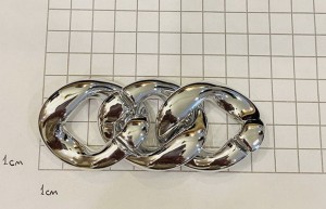 Цепочка для обуви. Никель