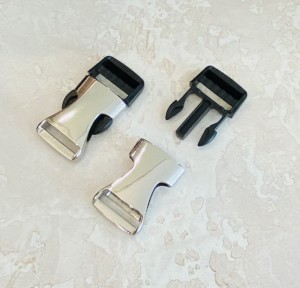 Фастекс никель + черный (25 мм)