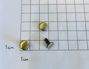 Хольнитен двухсторонний. Антик браш 9х8 мм