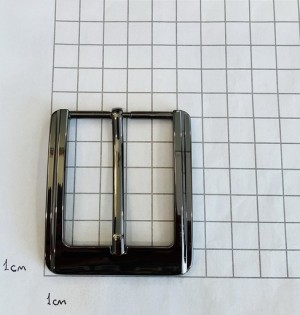Пряжка ременная. Черный никель 40 мм