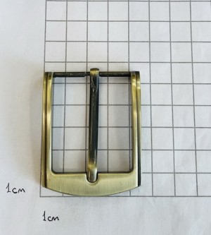 Пряжка ременная. Антик браш 35 мм
