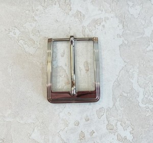 Пряжка ременная. Никель 35 мм