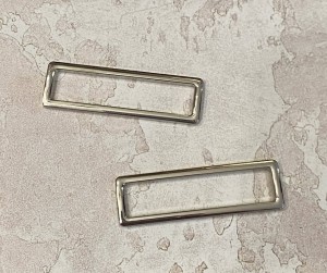 Рамка - ручкодержатель. Никель 50 мм