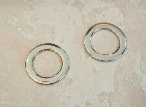 Кольцо для сумки. Никель 24 мм