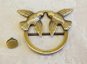 Пряжка. Антик браш (47 мм) Pinko