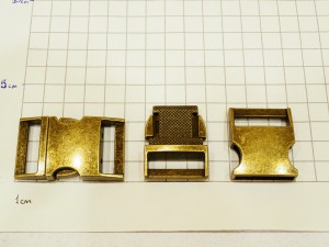 Фастекс  (25 мм) старая латунь