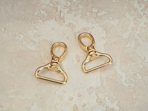 Карабин для сумки. Золото 25 мм