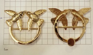 Пряжка. Золото (47 мм) Pinko