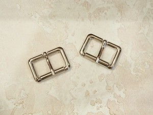 Пряжка с роликом. Никель (32 мм)