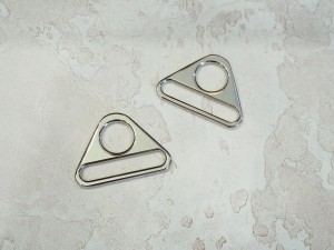 Пластина-полукольцо никель 33 мм