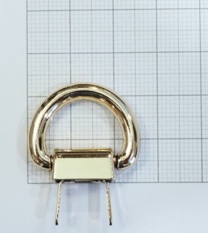 Ручкодержатель. Золото 17 мм