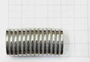 Магнит скрытый 20х2 мм. № 35