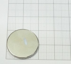 Магнит скрытый 20х2 мм. № 35